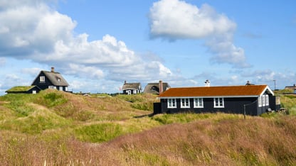 Sommerhuse i naturen